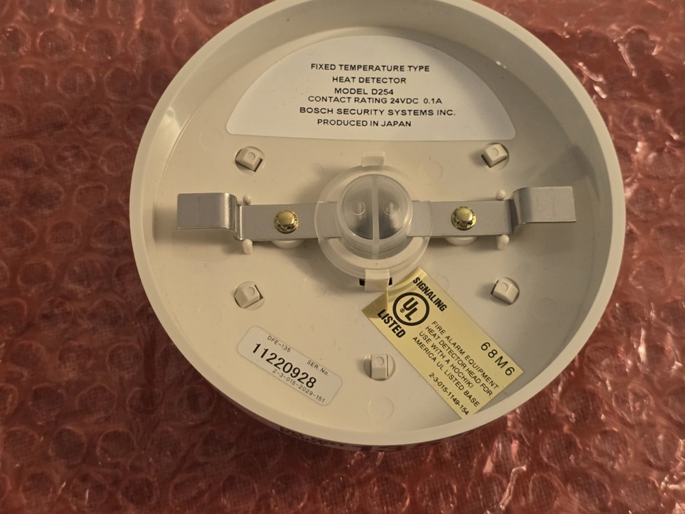 NEW Bosch D254 Heat Detector Head