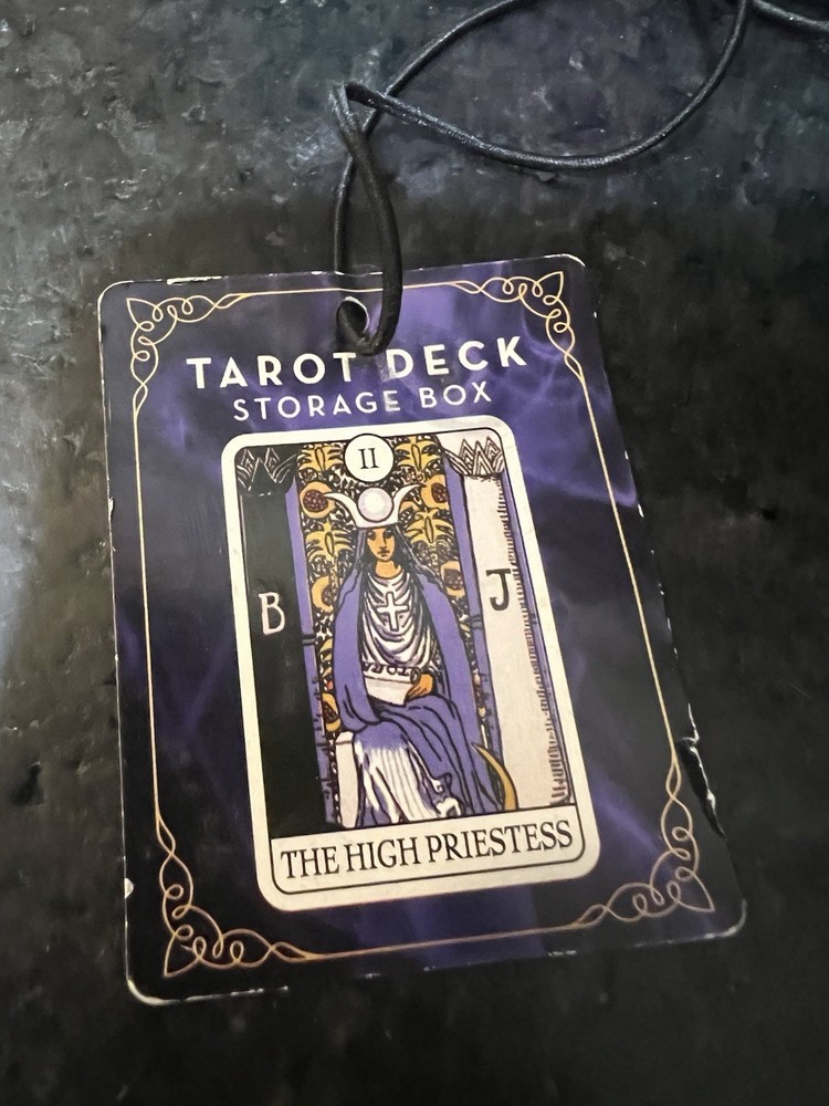 tarot deck storage death moth box from spencers