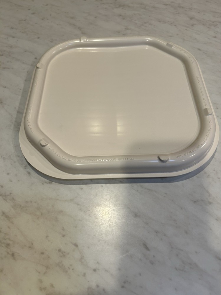 Vintage Rubbermaid Microwave Reversible Bacon Rack/Baking Sheet