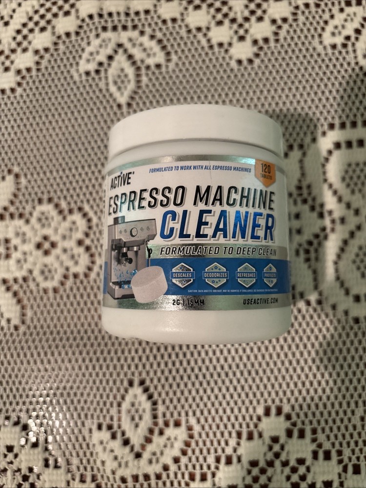 ACTIVE Espresso Machine Cleaner 120 Tablets. Brand New