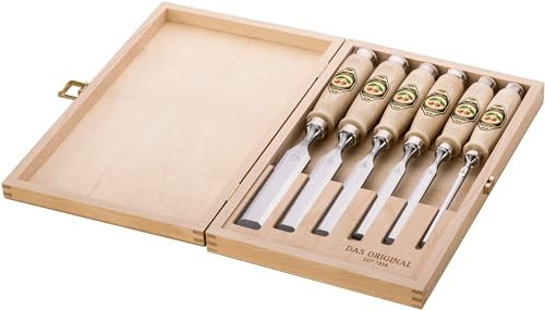 Kirschen 6-Piece Chisel Set Wood Box