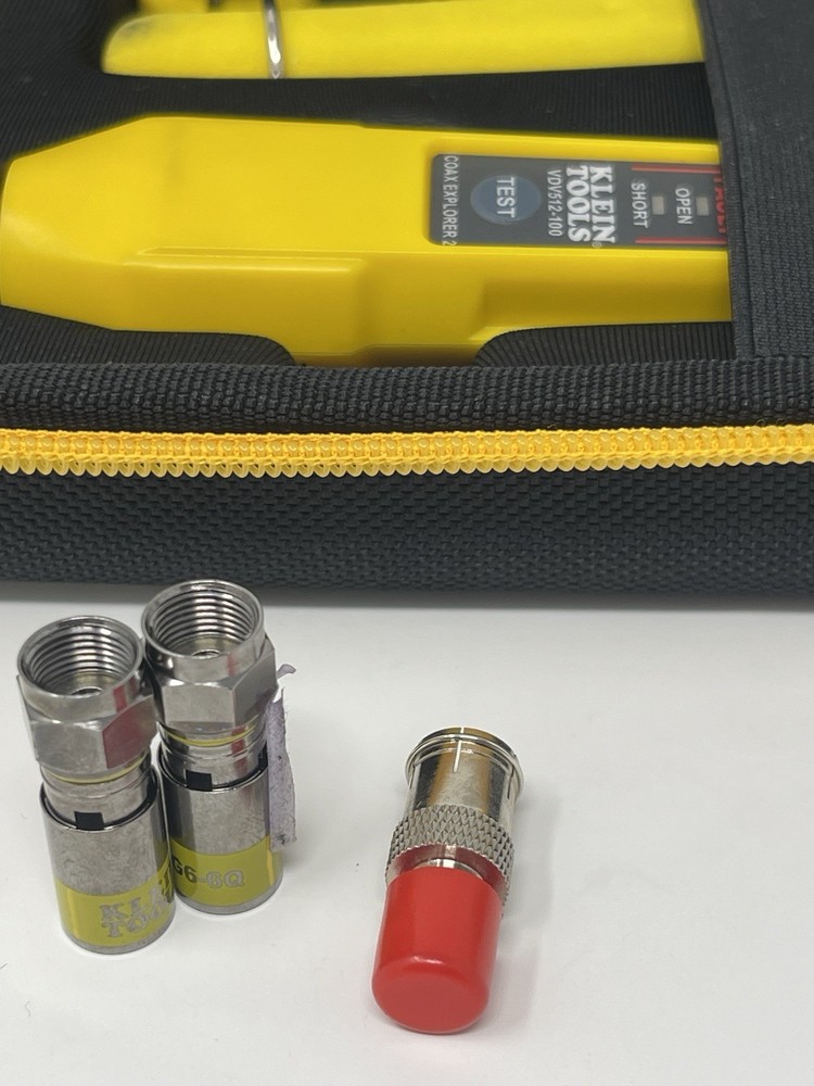 KLEIN TOOLS VDV512-101 Coax Explorer 2 Tester Kit USED WORK