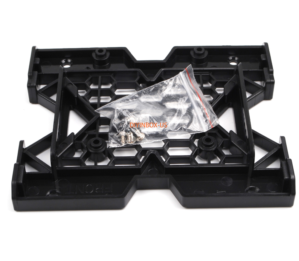 2-pcs 3.5 / 3.5 to 5.25 Drive Bay Computer Case Adapter HDD Mounting Bracket SSD