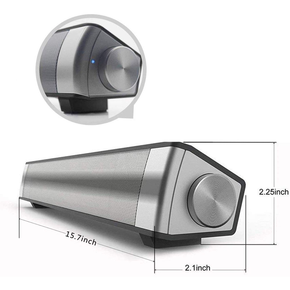 Bluetooth Speaker, Portable Wireless Speaker, USB Powered Speaker with Loud H...