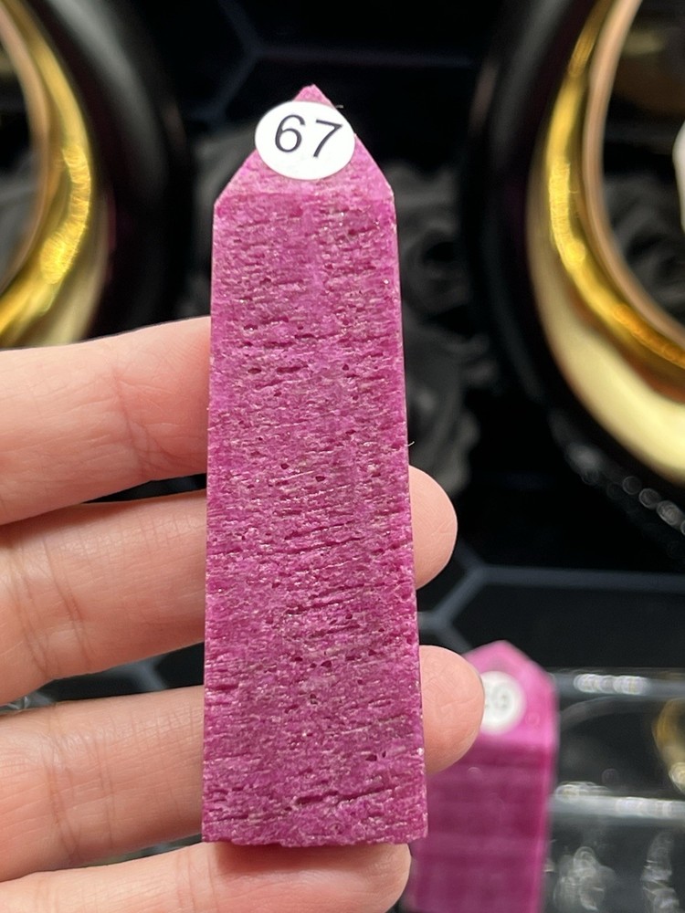 Honeycomb Ruby Uvreactive 4 sided Points Free shipping & Gift