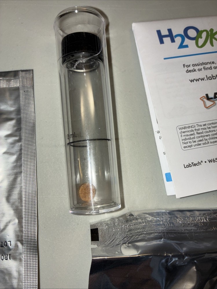 Complete Water Analysis Kit Open Box