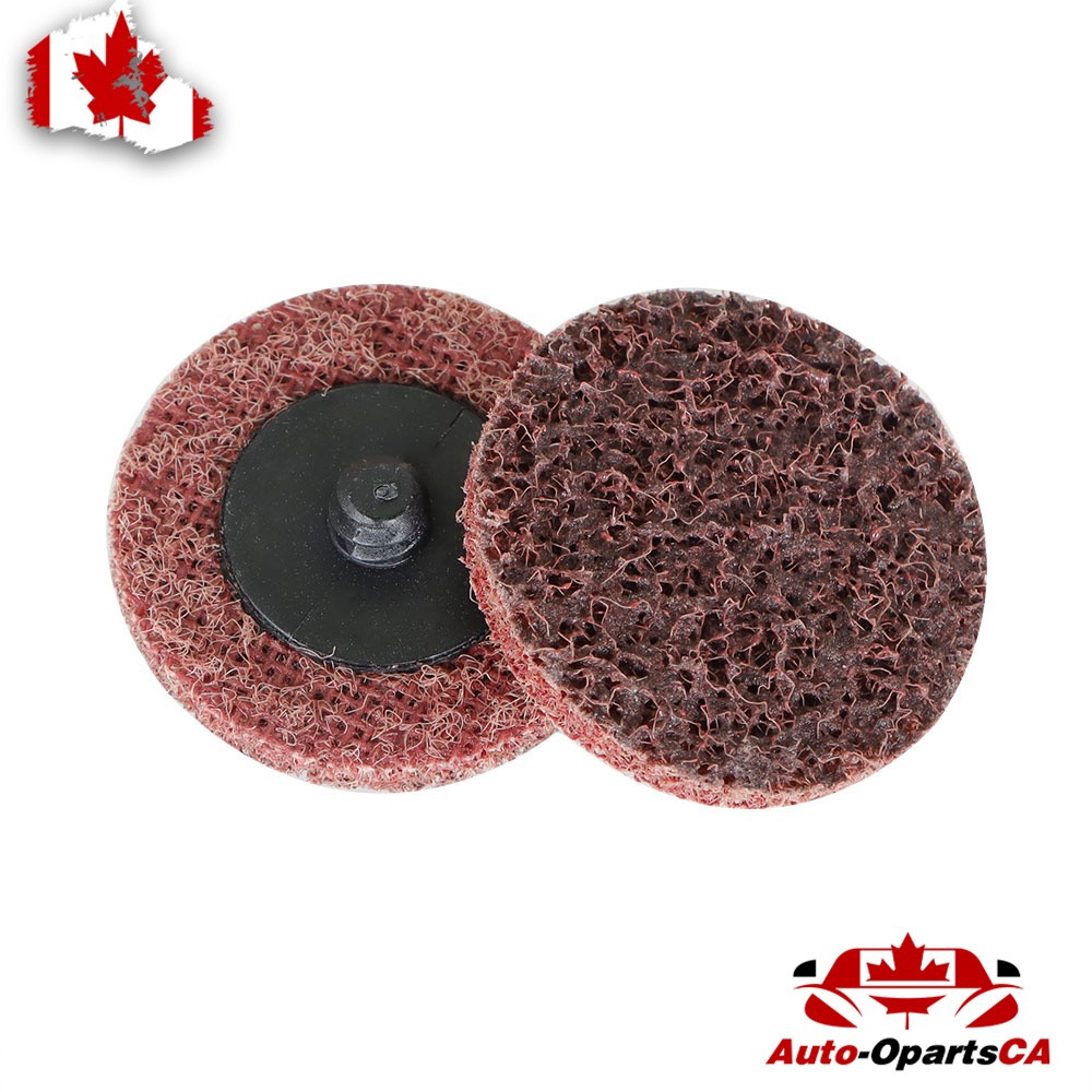 2" Medium Surface Conditioning Discs Roll Lock Grinder Sanding Pads 50Pcs