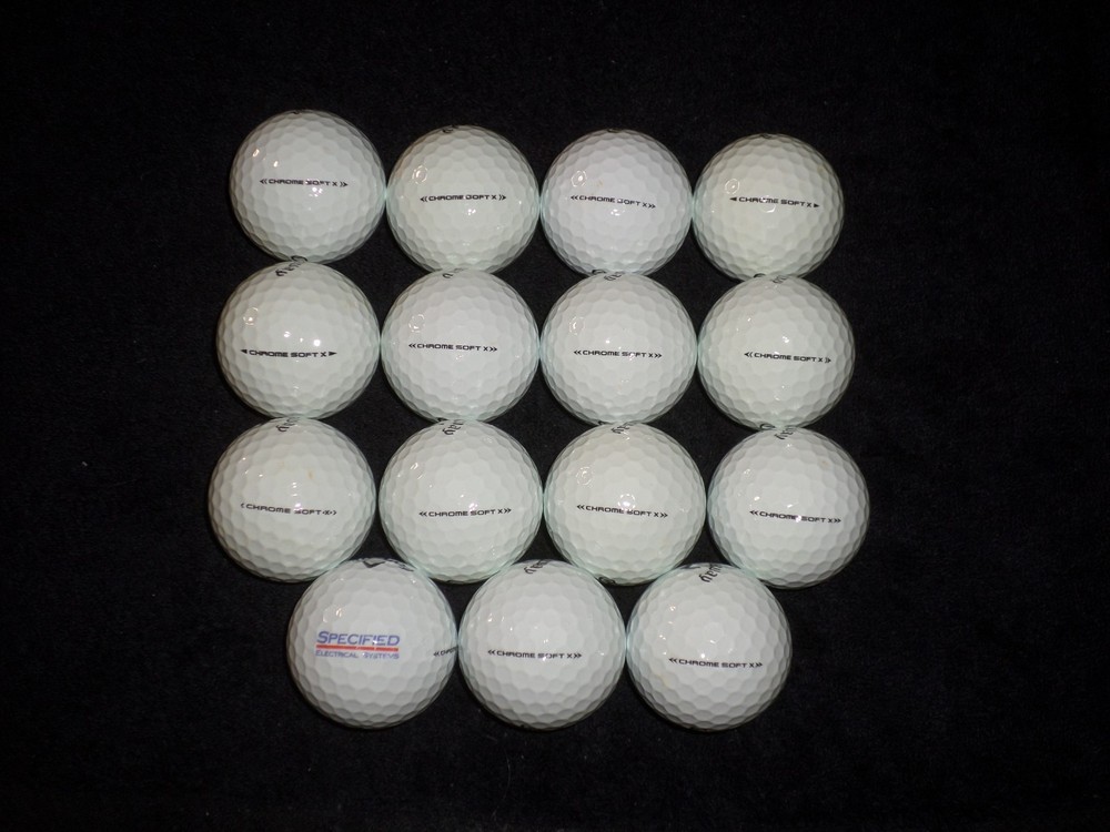 15 Callaway Chrome Soft X LS Golf Balls
