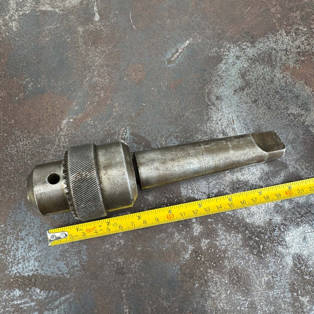 Vtg ALMOND Co. Drill Chuck Model 40 - 8" Length