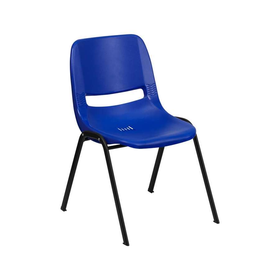 Flash Furniture  Stacking Chairs - RUT-EO1-BL-GG