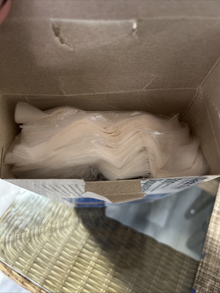 Clear Plastic Disposable Gloves (about 450 left)