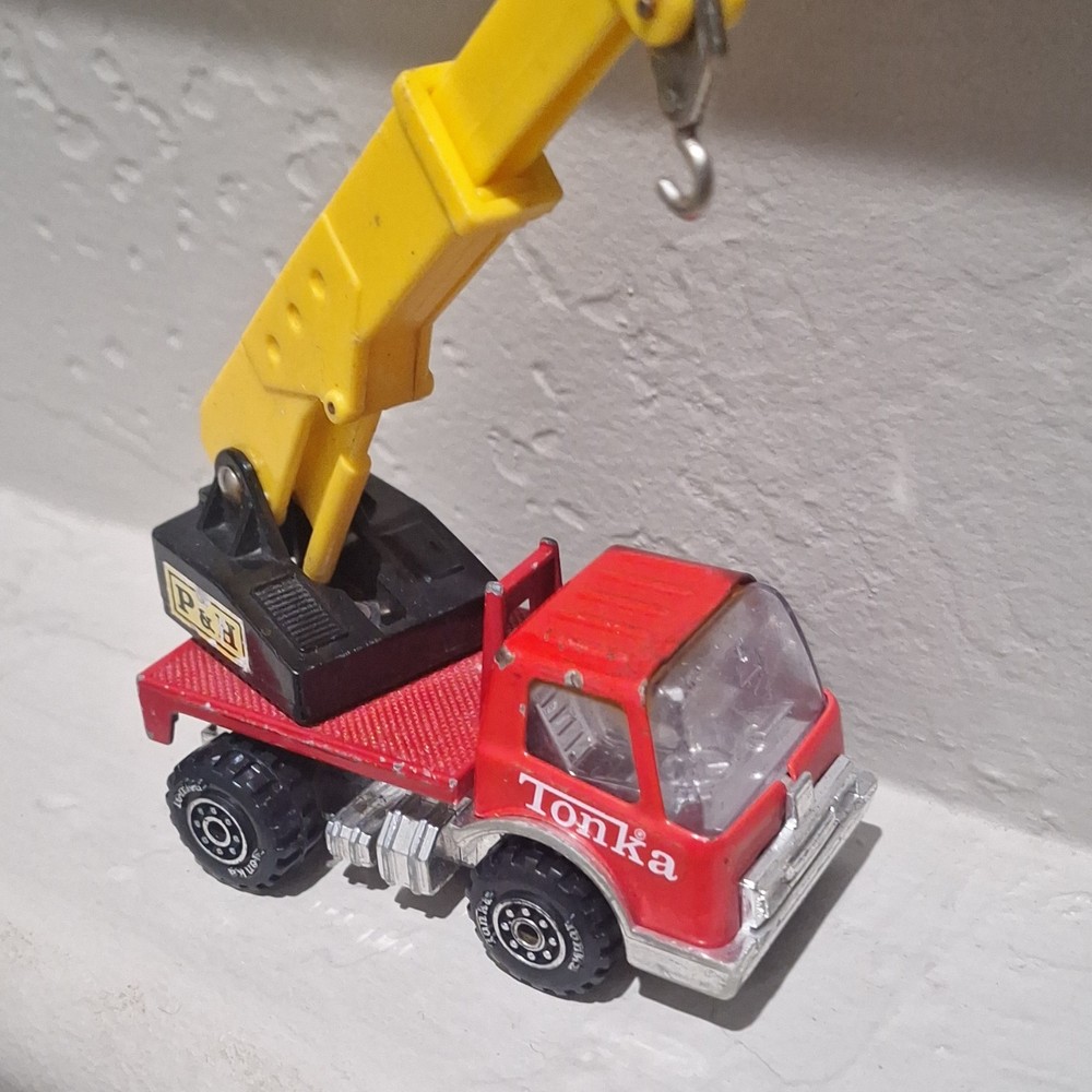 Vintage Tonka Cement Mixer and Crane