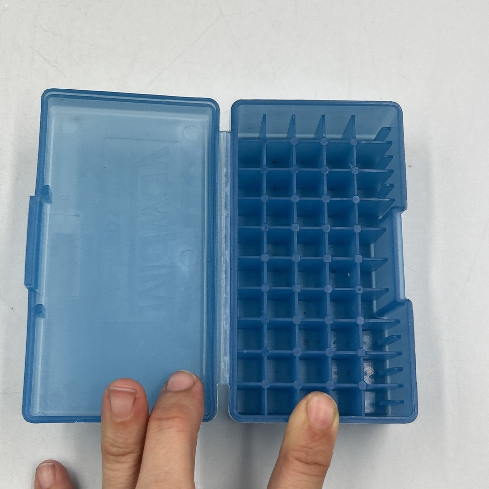 Midway OP 503 Ammo Box 50 Count - Clear Blue