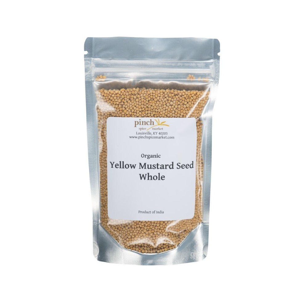 Yellow Mustard Seeds (Whole & Organic)