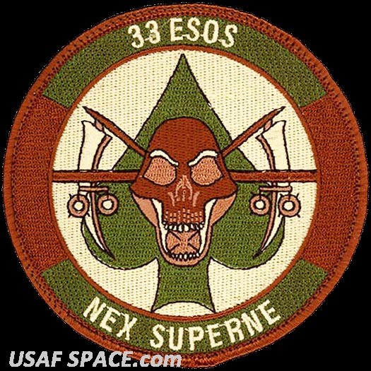 USAF 33RD EXPEDITIONARY SPECIAL OPERATIONS SQ - Cannon AFB, NM - ORIGINAL PATCH