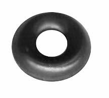 #8 BLACK OXIDE TRIM RINGS- 50PK