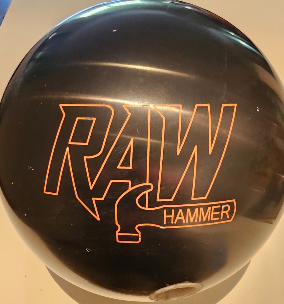Used 16lb Hammer Raw Solid Black