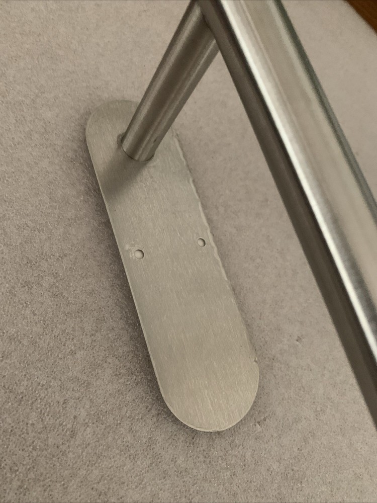Self-Adhesive Paper Towel Holder - Elegant Under-Counter Solution in Silver
