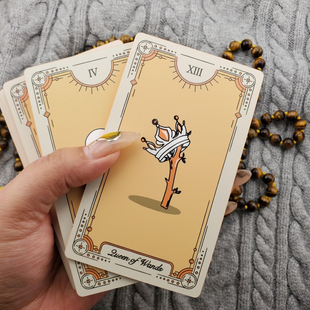 Terry Tarot Deck 78 Card Tarot Deck With Box No Guidebook USED
