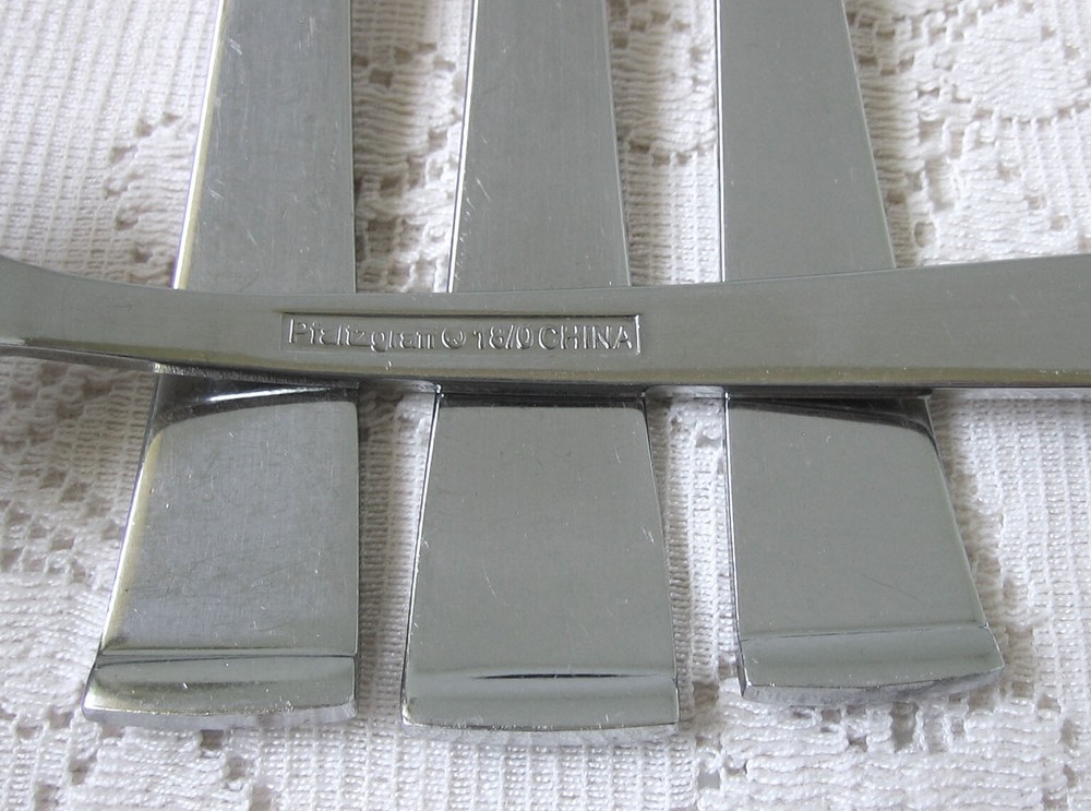 5 Pfaltzgraff Verano Stainless Dinner Forks