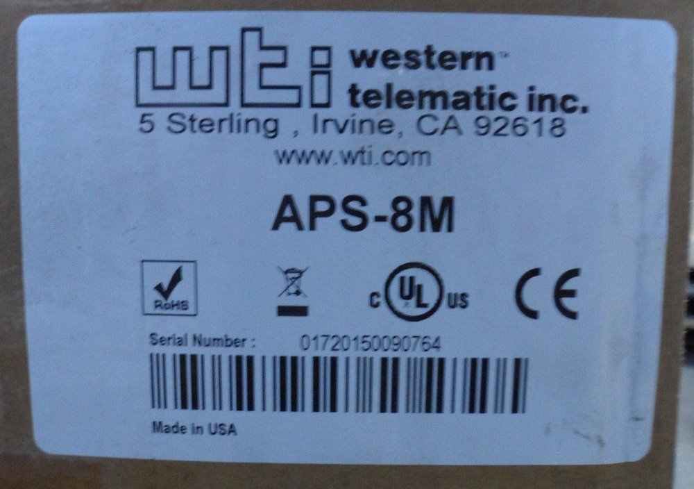 WTI CONSOLE PORT SWITCH APS-8M