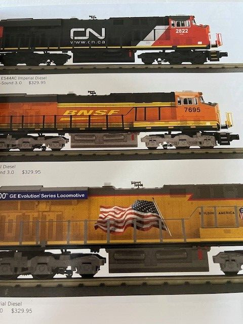 MTH ELECTRIC TRAINS - 2015 - VOLUME 1 & VOLUME 2 - 2 Train Catalogs!