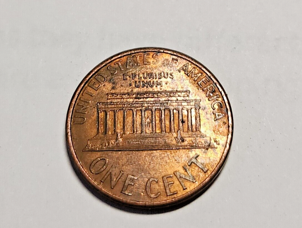 1993 D LINCOLN CENT - DIE CRACK / DIE CHIP
