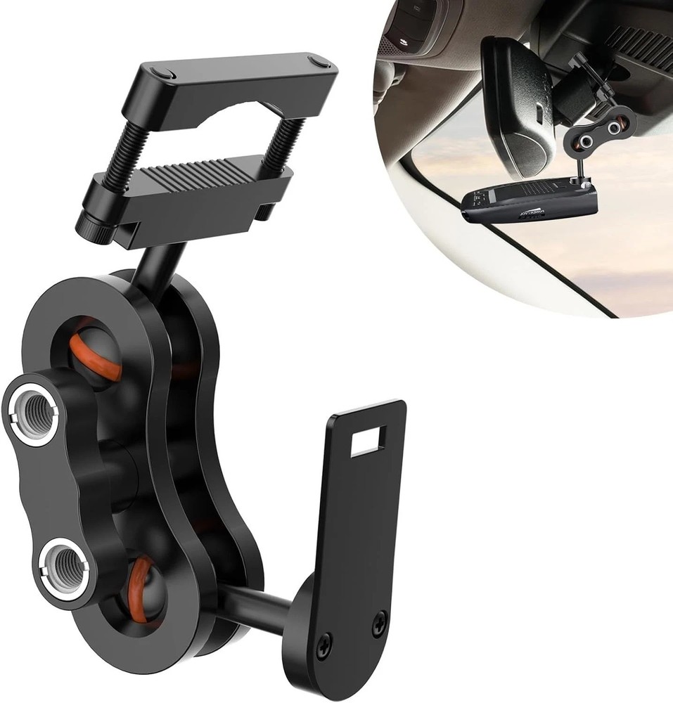 Durable Aluminum Radar Detector Mount for Uniden Models – Adjustable & Secure