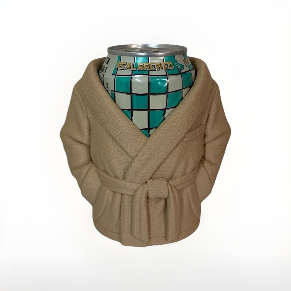 Bathrobe Can Cooler & Desk Accessory