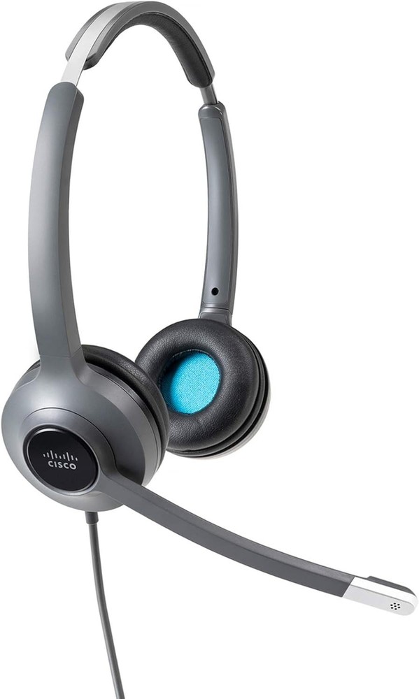Cisco CP-HS-W-522-USB Wired Dual 3.5mm Plus Headset New