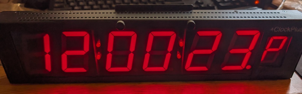 Autoscript Clock Plus LED SMPTE/EBU Timecode Display (read ad please)
