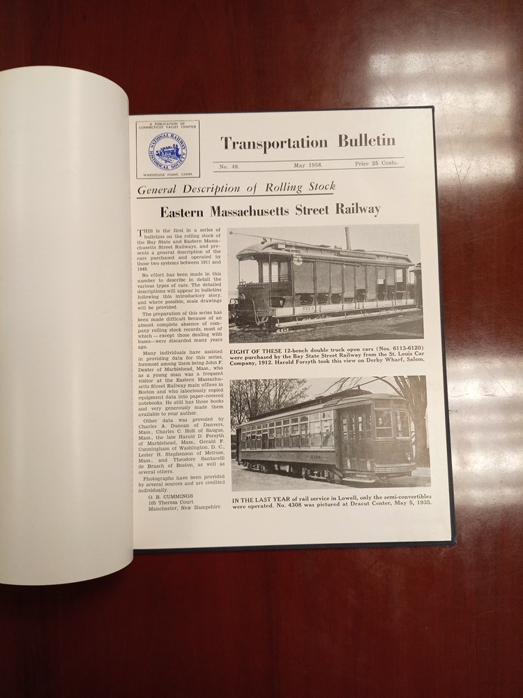 Transportation Bulletin 1958
