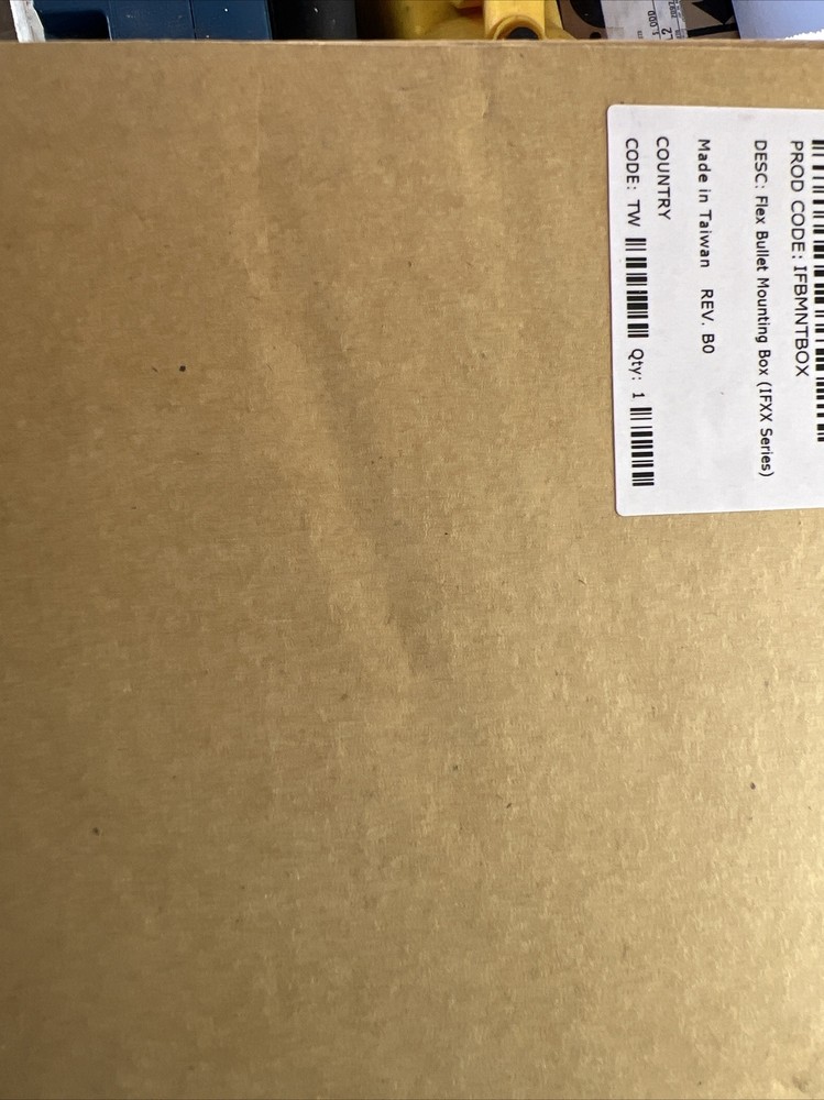 Tyco Illustra Flex Bullet Mounting Box - IFBMNTBOX