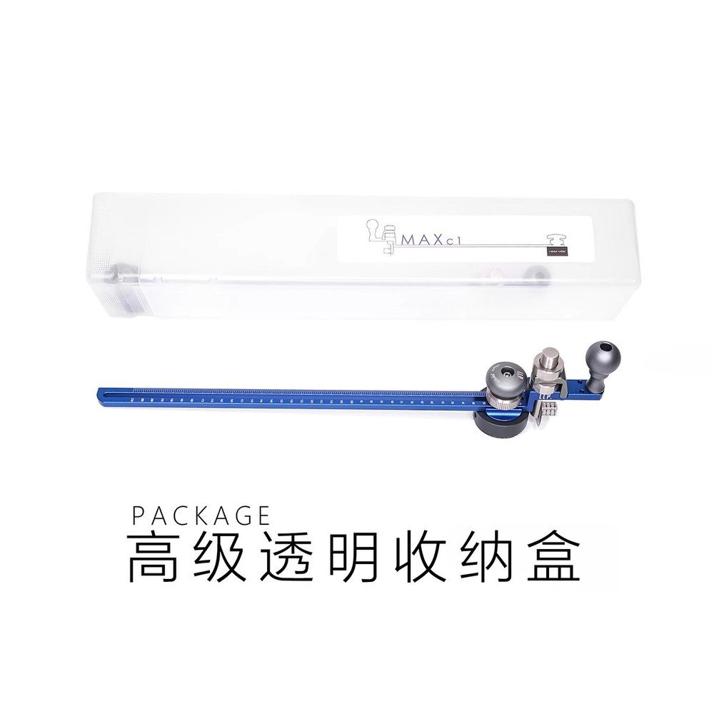 Circular Cutter Handle Rolling Cutter W/ Safety Lock for Leather Crafting Sewing