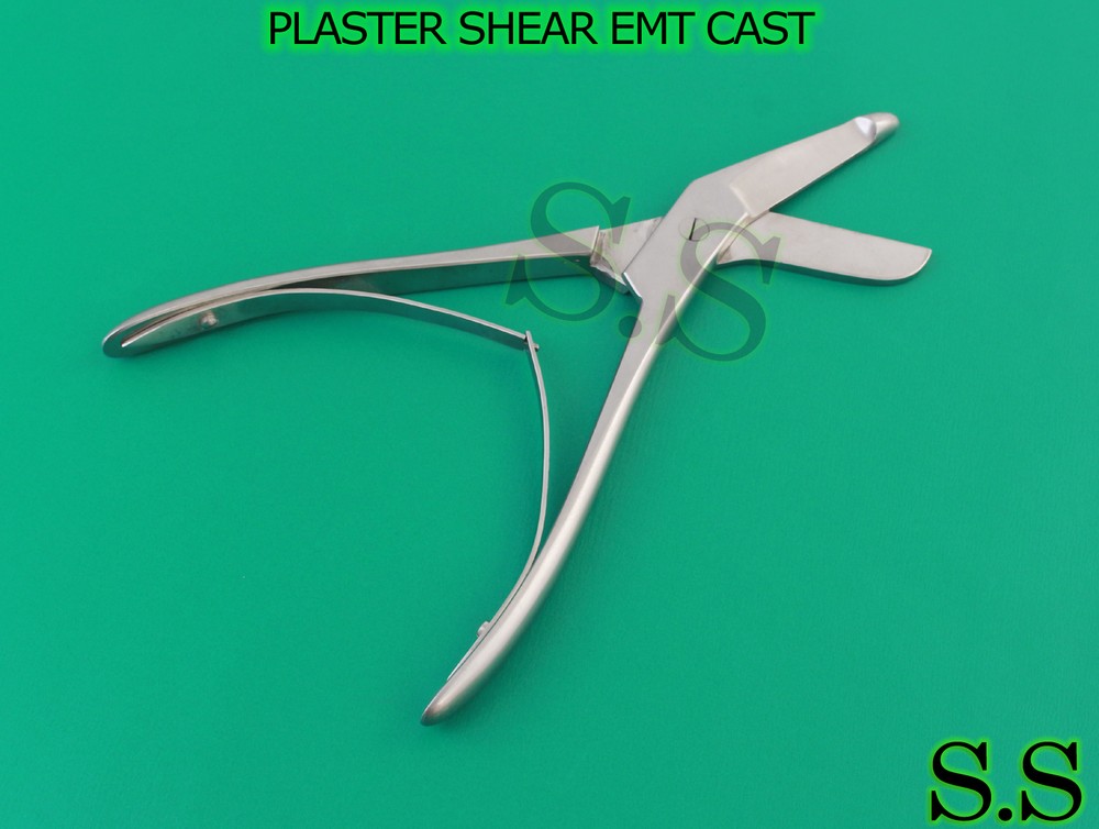 4 PLASTER SHEAR EMT CAST SURGICAL DENTAL INSTRUMENTS