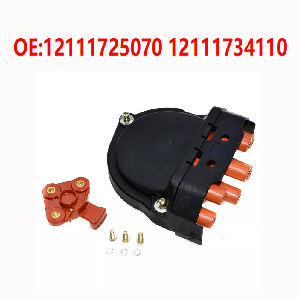 Fit BMW E23 E24 E28 E30 E31 E32 Distributor Cap & Rotor