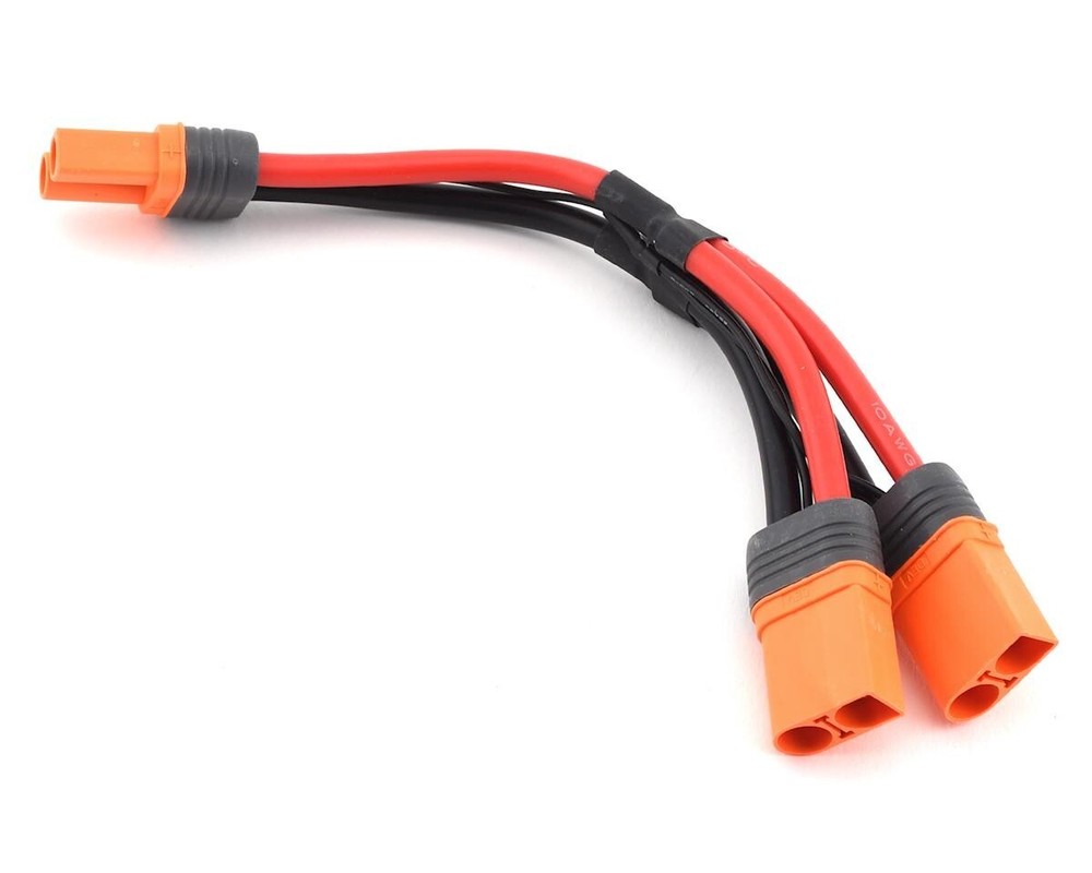 Spektrum RC IC5 6" Battery Parallel Y-Harness Connector [SPMXCA509]