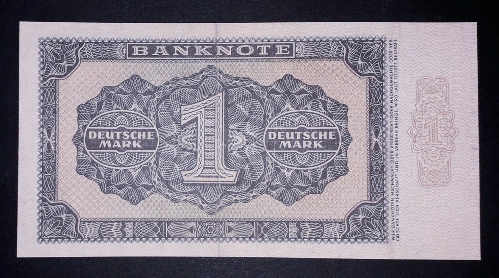 Germany 1 mark banknote, 1948year,good condition