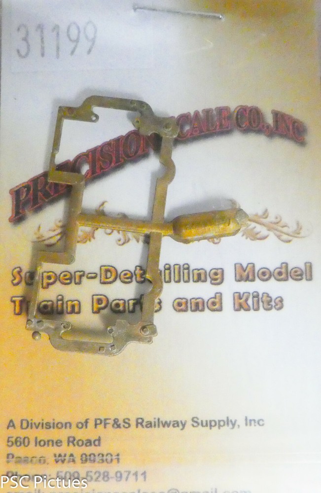 Precision Scale HO #31199 Yoke, Guide, Wabash, (Brass Casting)