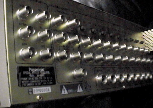 Akai DP-2000 & PG-1000 Audio Video Digital Matrix Patch-Bay Programmer-Very Rare
