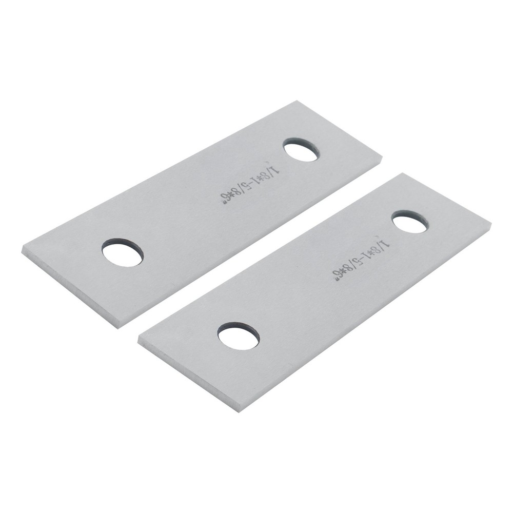 1/8" Thin Parallel Set & 1 Matched Pair 1-2-3 Block Set with 23 Holes Each