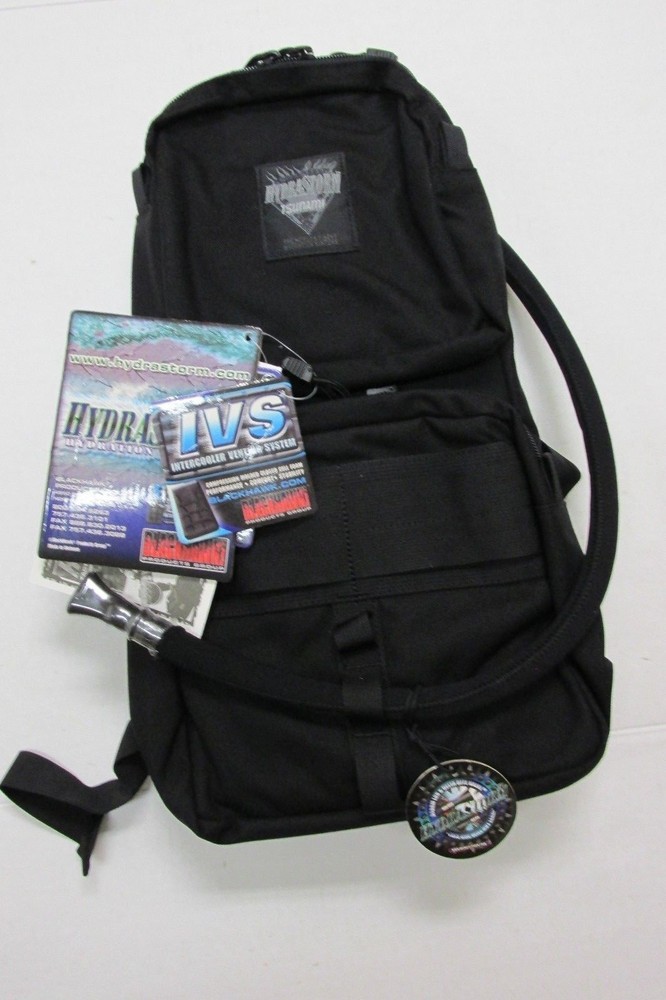 Blackhawk Hydrastorm Tsunami Pack & Bladder 100 oz Reservoir Hydration Water NOS