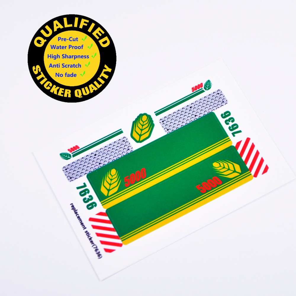 Replacement sticker for set 7636 Precut sticker