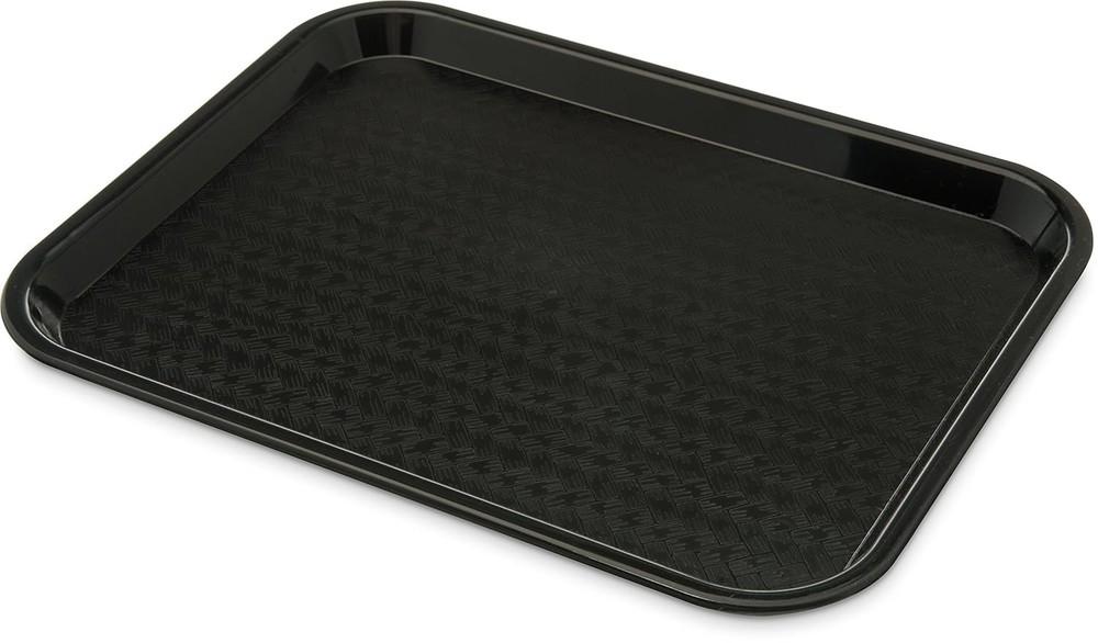 14x10 Black Plastic Cafeteria Tray NSF BPA Free