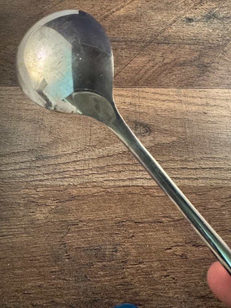 Sheffield England Silverplated Salad Serving Spoon Unknown Pattern