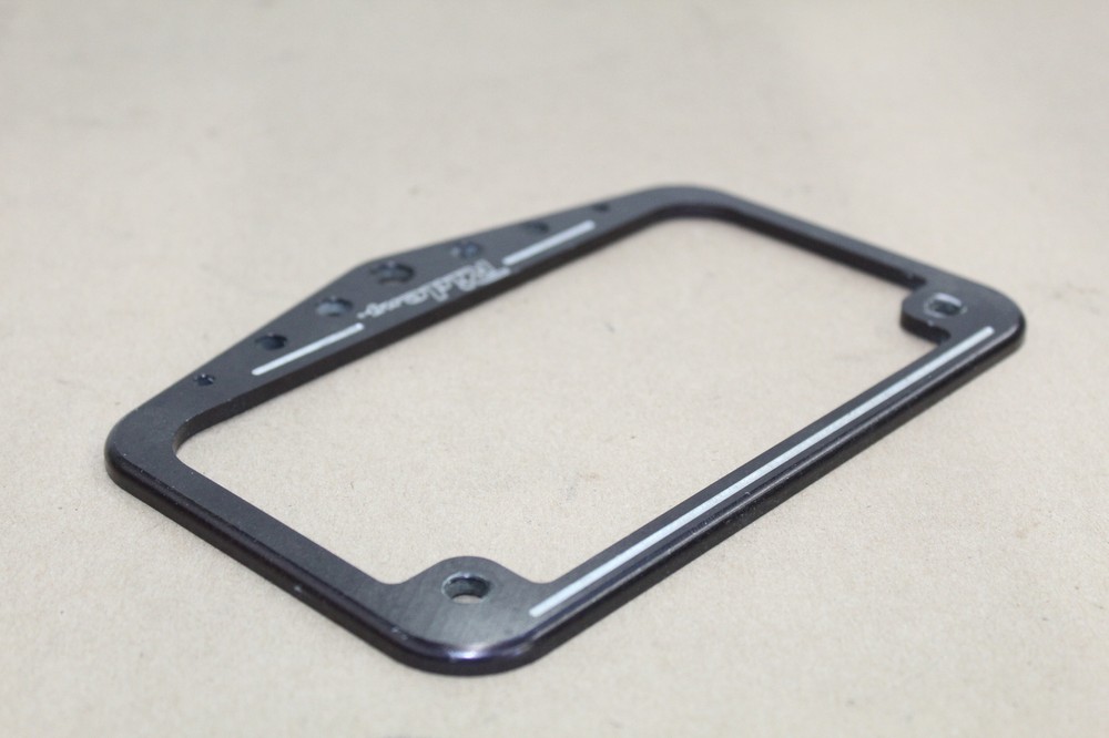 RIDEng. Motorcycle License Plate Frame Custom Made - Metal Plate
