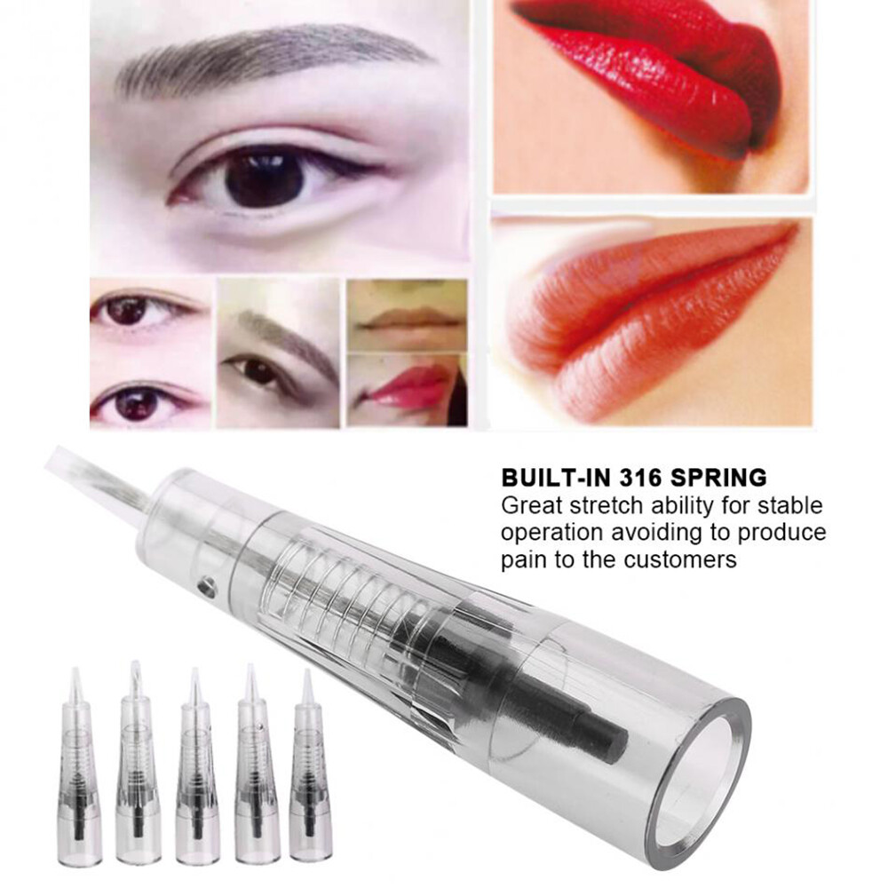 Makeup Microblading Needle Eyebrow Lip Tattoo Needle Cartridges Makeup Accessory