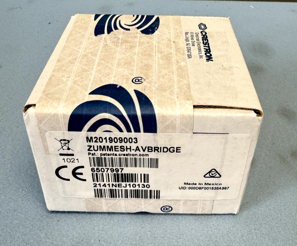 Crestron ZUMMESH-AVBRIDGE AV Bridge Wireless Control Integration Module 6507997