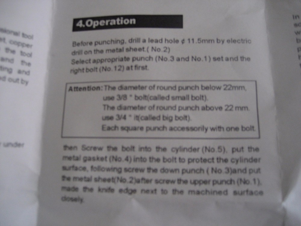 Hydraulic Knockout Punch Driver