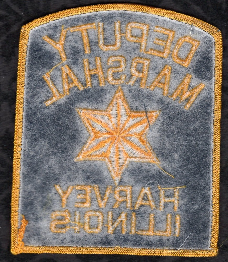 Harvey Illinois Deputy Marshal Shoulder Patch